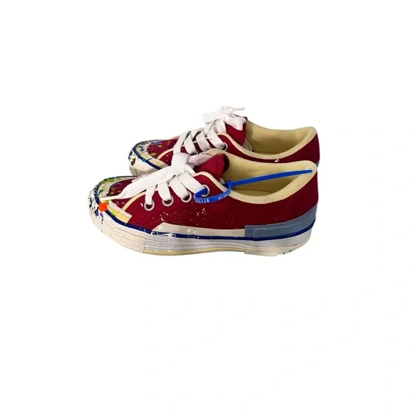 Gallery Dept.×Lanvin,Melted Low Top Vulcanized Paint  display picture 1